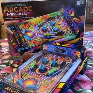 Electronic Arcade Pinball Game Tabletop